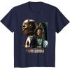 imageStar Wars The Mandalorian Season 3 the Armorer and BoKatan TShirtNavy Blue