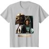 imageStar Wars The Mandalorian Season 3 the Armorer and BoKatan TShirtSilver Grey