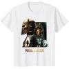 imageStar Wars The Mandalorian Season 3 the Armorer and BoKatan TShirtWhite