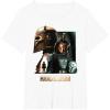 imageStar Wars The Mandalorian Season 3 the Armorer and BoKatan TShirtWhite