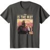 imageStar Wars The Mandalorian The Armorer This Is The Way Logo TShirtAsphalt Grey