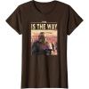 imageStar Wars The Mandalorian The Armorer This Is The Way Logo TShirtBrown