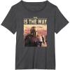 imageStar Wars The Mandalorian The Armorer This Is The Way Logo TShirtDark Heather Grey