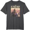 imageStar Wars The Mandalorian The Armorer This Is The Way Logo TShirtDark Heather Grey