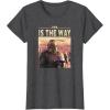 imageStar Wars The Mandalorian The Armorer This Is The Way Logo TShirtDark Heather Grey
