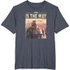 imageStar Wars The Mandalorian The Armorer This Is The Way Logo TShirtHeather Blue