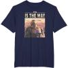 imageStar Wars The Mandalorian The Armorer This Is The Way Logo TShirtNavy Blue