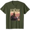 imageStar Wars The Mandalorian The Armorer This Is The Way Logo TShirtOlive Green