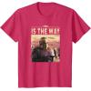 imageStar Wars The Mandalorian The Armorer This Is The Way Logo TShirtRed Heather