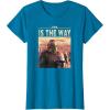 imageStar Wars The Mandalorian The Armorer This Is The Way Logo TShirtSapphire Blue