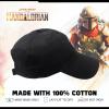 imageStar Wars The Mandalorian The Child Cotton Adjustable Baseball Cap Grogu Dad HatOnyx
