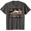 imageStar Wars The Mandalorian The Child When Your Song Comes On TShirtAsphalt Grey