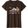 imageStar Wars The Mandalorian The Child When Your Song Comes On TShirtBrown