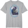 imageStar Wars The Mandalorian Zeb Orrelios Vintage Portrait TShirtHeather Grey