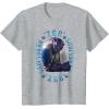 imageStar Wars The Mandalorian Zeb Orrelios Vintage Portrait TShirtHeather Grey