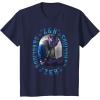 imageStar Wars The Mandalorian Zeb Orrelios Vintage Portrait TShirtNavy Blue