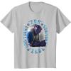 imageStar Wars The Mandalorian Zeb Orrelios Vintage Portrait TShirtSilver Grey