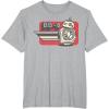 imageStar Wars The Rise Of Skywalker Retro Line BB8 TShirtHeather Grey
