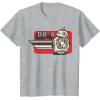 imageStar Wars The Rise Of Skywalker Retro Line BB8 TShirtHeather Grey