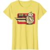 imageStar Wars The Rise Of Skywalker Retro Line BB8 TShirtLemon Yellow