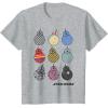 imageStar Wars The Rise of Skywalker BB8 Colorful Fill Poster TShirtHeather Grey