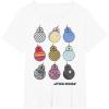 imageStar Wars The Rise of Skywalker BB8 Colorful Fill Poster TShirtWhite
