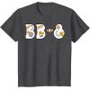 imageStar Wars The Rise of Skywalker BB8 Gear TShirtDark Heather Grey