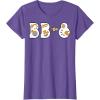 imageStar Wars The Rise of Skywalker BB8 Gear TShirtPurple Heather