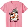 imageStar Wars The Rise of Skywalker BB8 Lighter Doodle TShirtPink