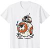 imageStar Wars The Rise of Skywalker BB8 Lighter Doodle TShirtWhite