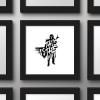 imageTrends International Gallery Pops Star Wars The Mandalorian  Grunge  This is The Way Wall Art Wall Poster 12quot x 12quot Black Framed VersionBlack Framed Version