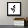 imageTrends International Gallery Pops Star Wars The Mandalorian  Grunge  This is The Way Wall Art Wall Poster 12quot x 12quot Black Framed VersionBlack Framed Version