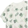 imageadidas Baby Girls Star Wars Mandalorian TShirt SetOff WhiteMulticolor