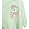 imageadidas Baby Star Wars Mandalorian Jogger SetMist JadeCyber Metallic