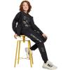 imageadidas Kids Star Wars Mandalorian Graphic TShirtBlackIron Metallic