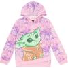 imageSTAR WARS The Child Girls Hoodie Toddler to Big KidPurple