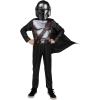 imageSTAR WARS The Mandalorian Official Youth Halloween Costume  Printed Jumpsuit with Plastic MaskMedium