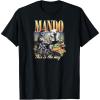 imageStar Wars  The Mandalorian Bootleg TShirtBlack