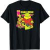 imageStar Wars  The Mandalorian Comic Cover TShirtBlack