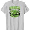imageStar Wars  The Mandalorian Grogu Collegiate TShirtSilver Grey