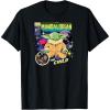 imageStar Wars  The Mandalorian Grogu Comic Cover TShirtBlack
