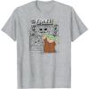 imageStar Wars  The Mandalorian Grogu Comic Panels TShirtHeather Grey