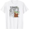 imageStar Wars  The Mandalorian Grogu Comic Panels TShirtWhite