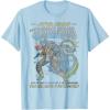 imageStar Wars Mandalorian Comic Poster TShirtBaby Blue