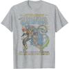 imageStar Wars Mandalorian Comic Poster TShirtHeather Grey