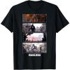 imageStar Wars The Mandalorian Action Packed Vintage Frames TShirtBlack