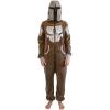 imageStar Wars The Mandalorian Bounty Hunter Unisex Onesie  SmallMedium Brown