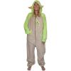 imageStar Wars The Mandalorian GroguquotThe Childquot Womens Onesie Green