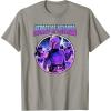 imageStar Wars The Mandalorian Heroes Of Nevarro Retro Portrait TShirtSlate Grey