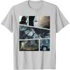 imageStar Wars The Mandalorian Season 3 BoKatan Gauntlet Battle TShirtSilver Grey
